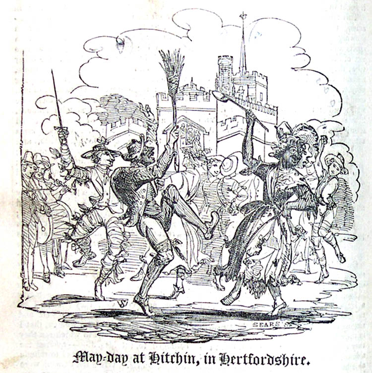May-day at Hitchin, in Hertfordshire