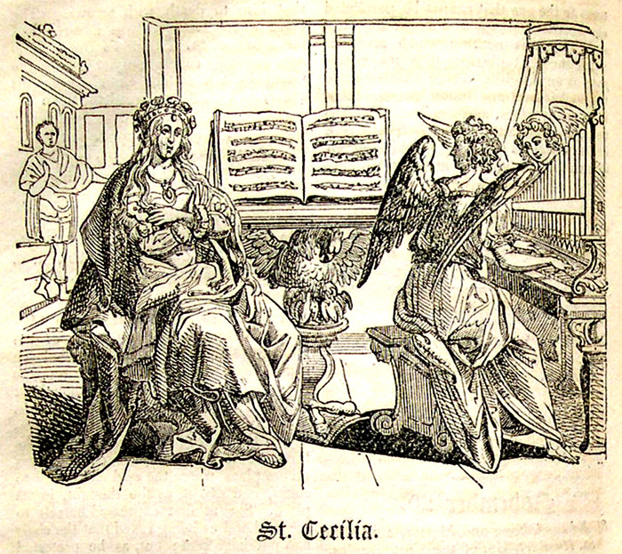 St. Cecilia.