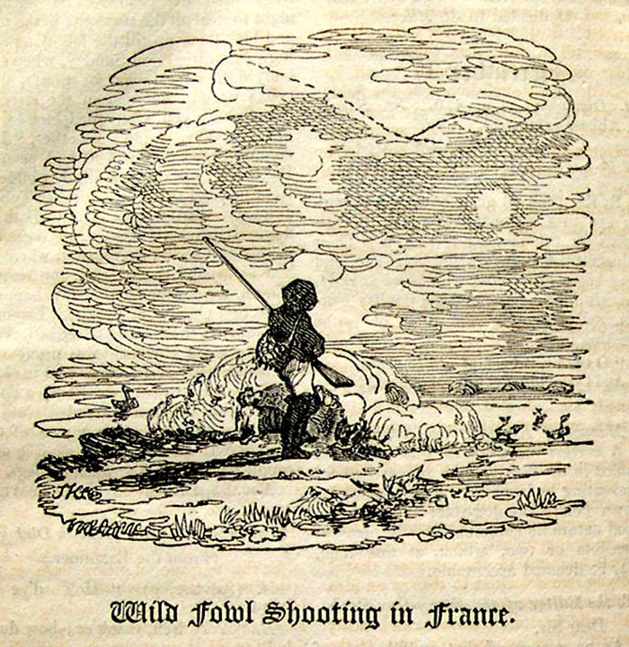 Wild Fowl Shooting in France.